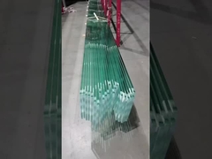 15mm شیشه سخت شده فوق العاده شفاف برای ساخت دیوار خارجی