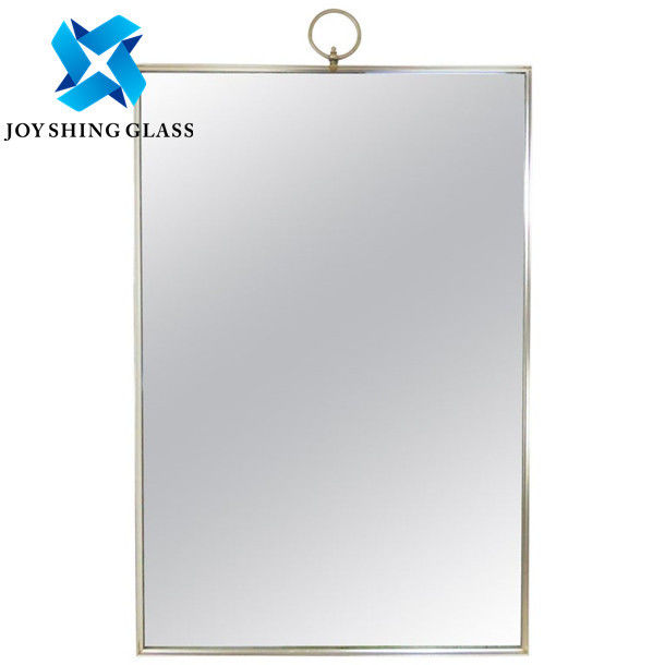 آینه دیواری قاب حمام مسی آینه بزرگنمایی بدون آرایش 2mm 3mm 4mm 5mm