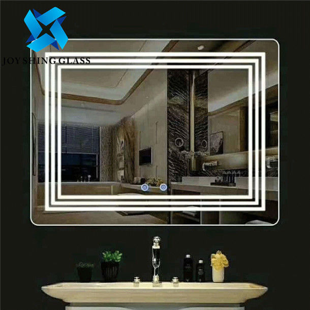 آینه های دیواری روشنایی روشویی برای دکوراسیون حمام، آینه LED