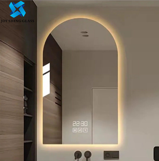 آینه های دیواری روشنایی روشویی برای دکوراسیون حمام، آینه LED