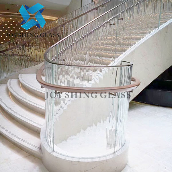الگوی شیشه ای ذوب شده گرم منحنی سفارشی شکل رنگ اندازه ضخامت