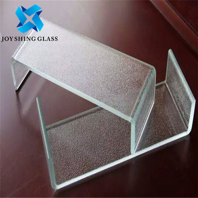 Building U شکل شیشه فلوت Tempered Glass , Low Iron Clear Tempered Glass U Channel