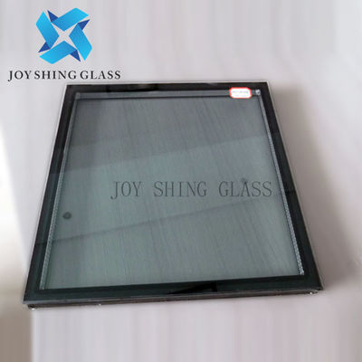 شیشه‌های عایق رنگ خاکستری آبی 6+12A+6 Sun Shading Low-E Float Glass