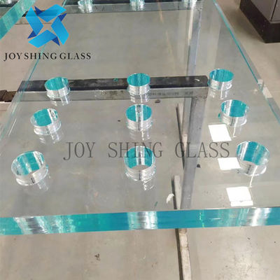 شیشه چند لایه PVB SGP EVA Ultra Clear Glass لمینت کم آهن