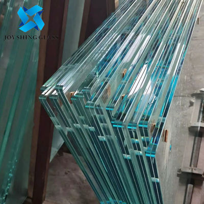 شیشه لاستیکی 12.76 میلی متری Ultra Clear PVB برای بالکن